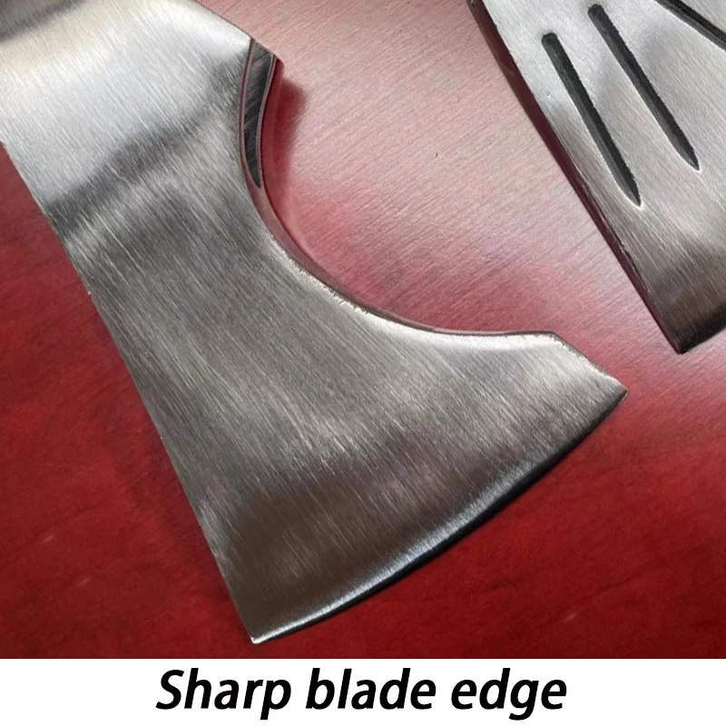 Camping Axe Head Only Outdoor Cutting Wood Chopping Axe Head Steel Forging Survival Equipment Hatchet Heads Small Hand Tools