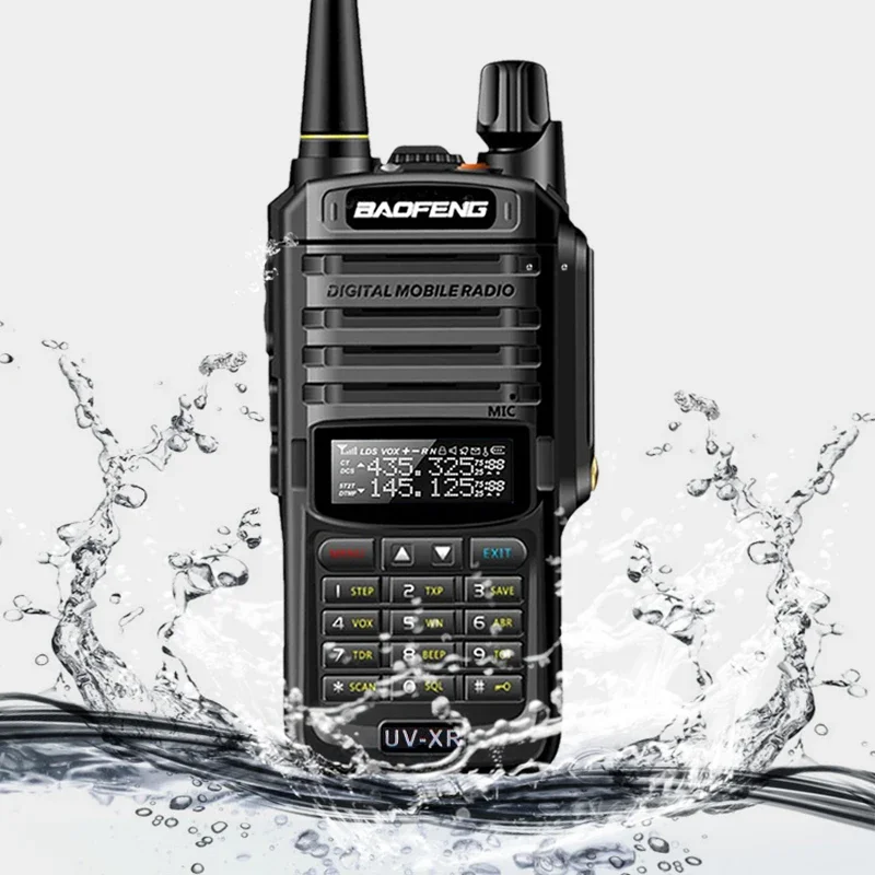 Baofeng UV-9R Plus Waterproof Walkie Talkie 10W Powerful CB Radio Ham Radio Handheld Radio Portable 10KM Range Two Way Hunting