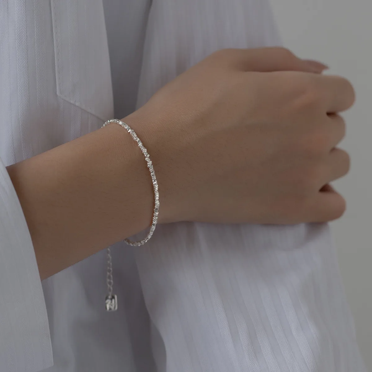 MIQIAO Silver 925 Bracelet For Women Jewelry Fashion 2023 Accessories New In Bracelets Luxury Real Sterling Women's Hand