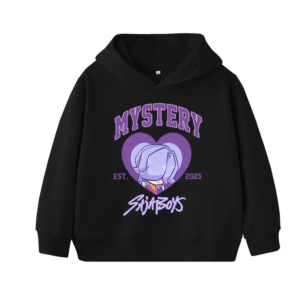 KPop شيطان هنتر ساجا بنين أطفال هوديي الخريف والشتاء لطيف Harajuku نمط البلوز للبنين والبنات الفتيات هوديي