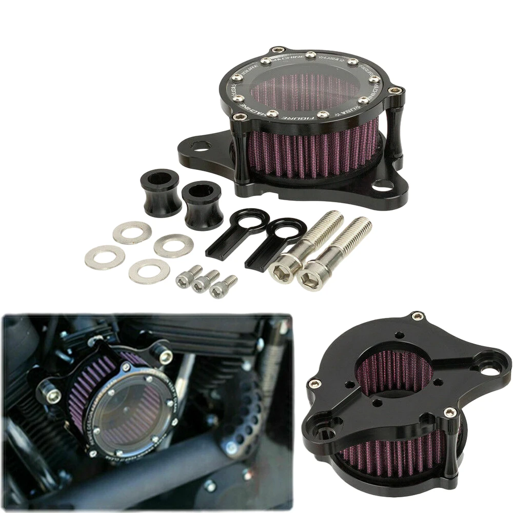 

Motorcycle CNC Air Filter Cleaner Intake Filter for Harley XL883/1200/X48 2004-2014 Motorbike Air Cleaner Intake Filter