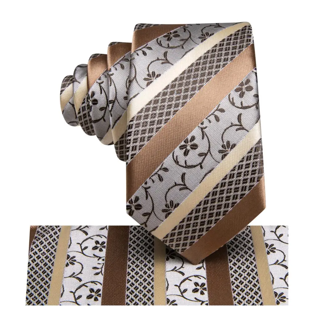Hi-Tie Boys Girls Champagne Solid Tie For Children Handky Child Silk Necktie 120CM Long 6CM Wide Student Kids Uniform Tie
