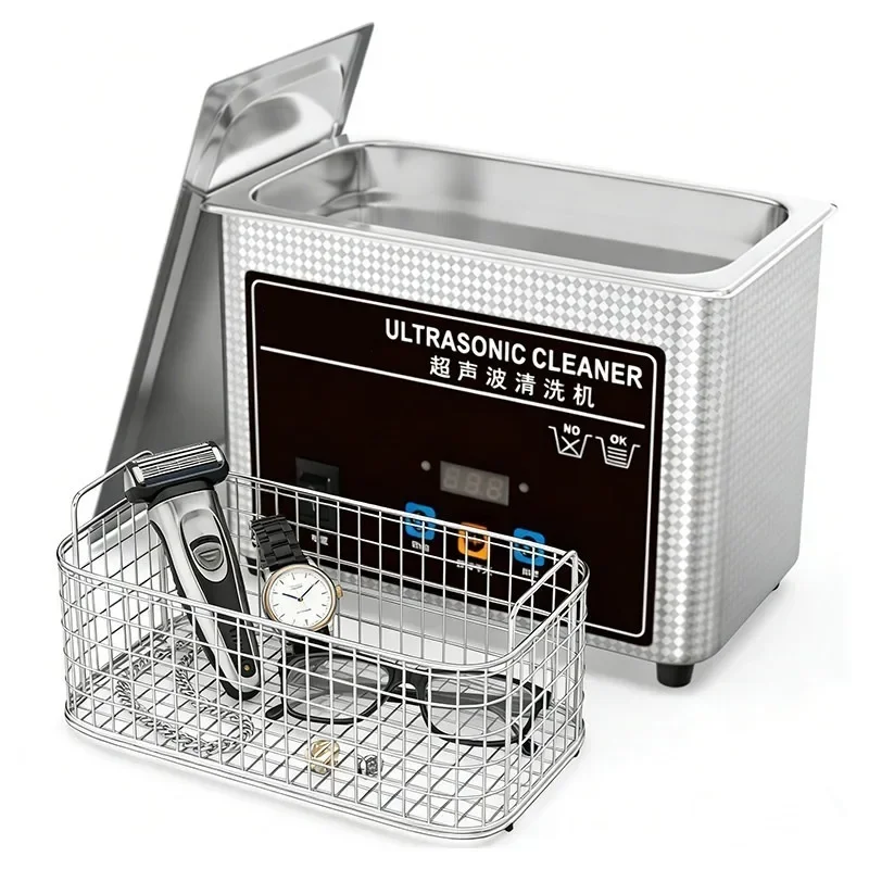 0.9L/35W Ultrasonic Cleaning Machine Commercial Eyeglass and Jewelry Cleaning Machine for Cleaning Jewelry Accessories and Parts