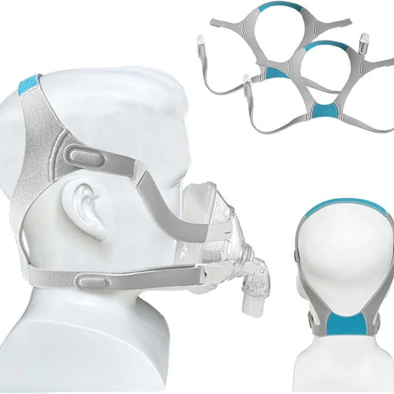 5 قطعة CPAP القبعات استبدال القبعات ل Resmed Airfit N20 F20 قناع الوجه الكامل CPAP اكسسوارات لوازم الأشرطة