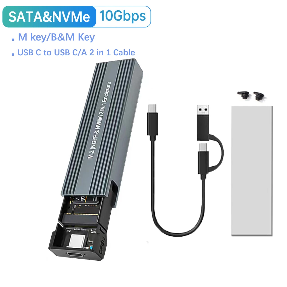 M.2ためnvme sata ssd、USB-C 3.1世代2 10 5gbps 5 5gbpsのサムスンwd