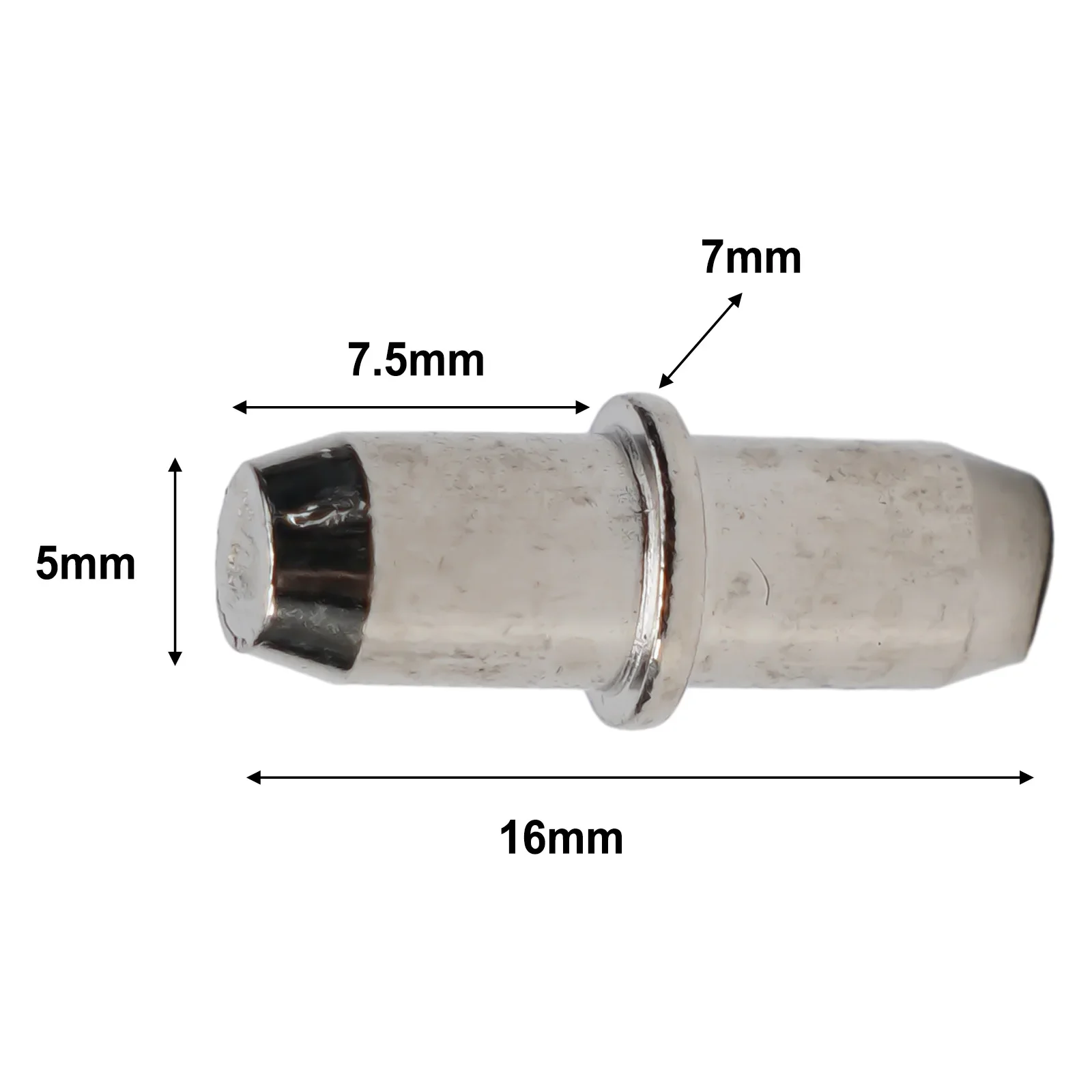 Hot Sale 100% Brand New Shelf Support Pegs Bracket Plated Pins Sturdy Easy Installion For Cabinet Furniture Closet