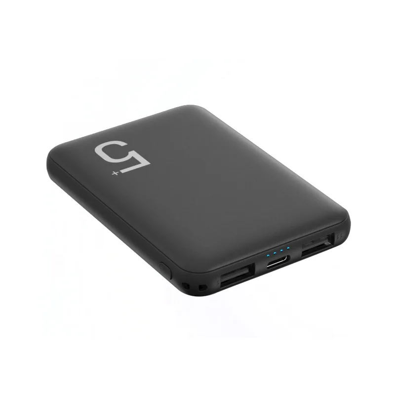 Batteria esterna 5000mAh |   Power Bank Compatto e leggero |   Ricarica rapida per telefoni cellulari, tablet e dispositivi elettronici |   Protezione da sovraccarico e cortocircuito