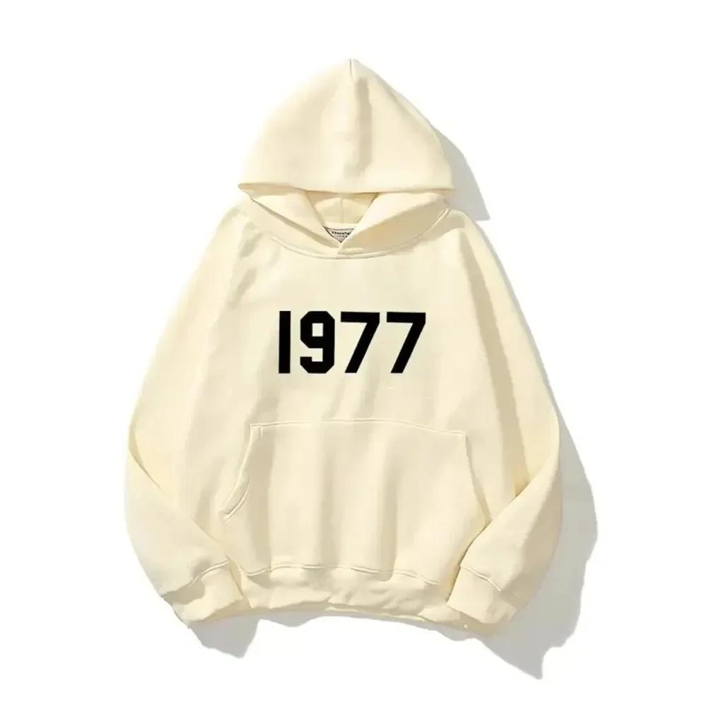 Men' and Women's Hip-hop Hoodies Sports Hoodies Pattern Prints Street Brands High Quality Popular Fashion Essentials 1977 2024