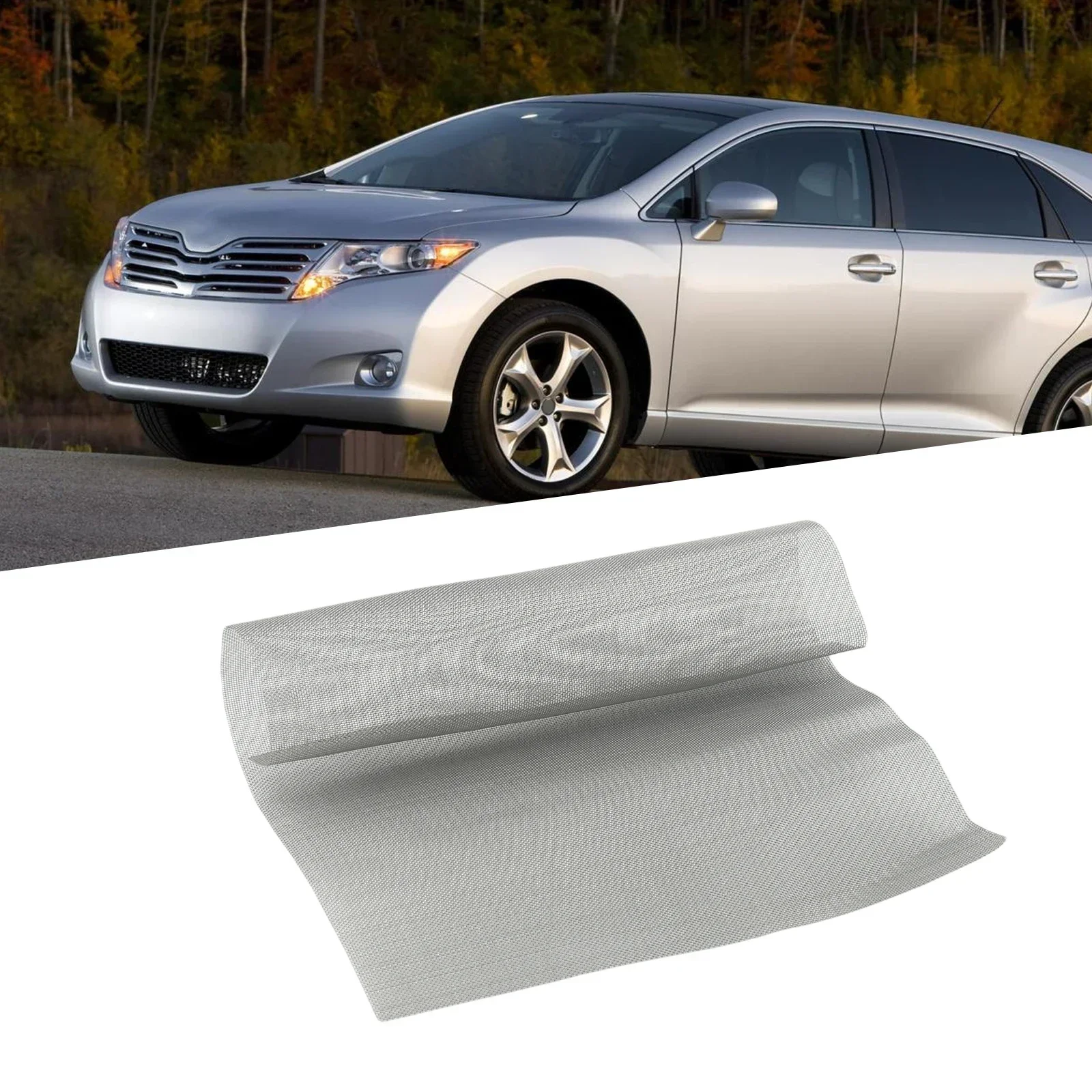 شبكات لحام فضية مصد السيارة إصلاح صافي البلاستيك نمط إصلاح ثقب الفولاذ المقاوم للصدأ تعزيز شبكة ملحومة أداة إصلاح