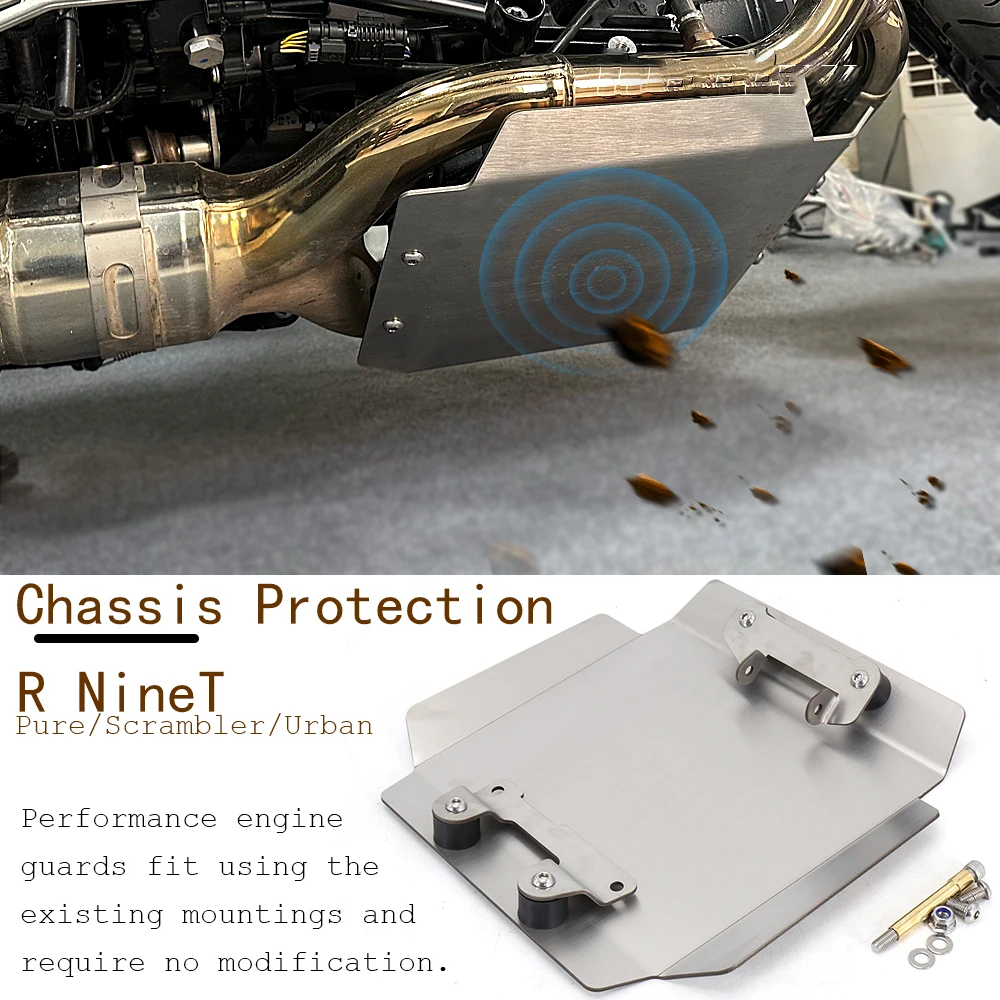 

Motorcycle Engine Base Chassis Protection Cover Skid Plate For BMW R NINE T Scrambler R nine T Pure R NINET Urban R9T r9t