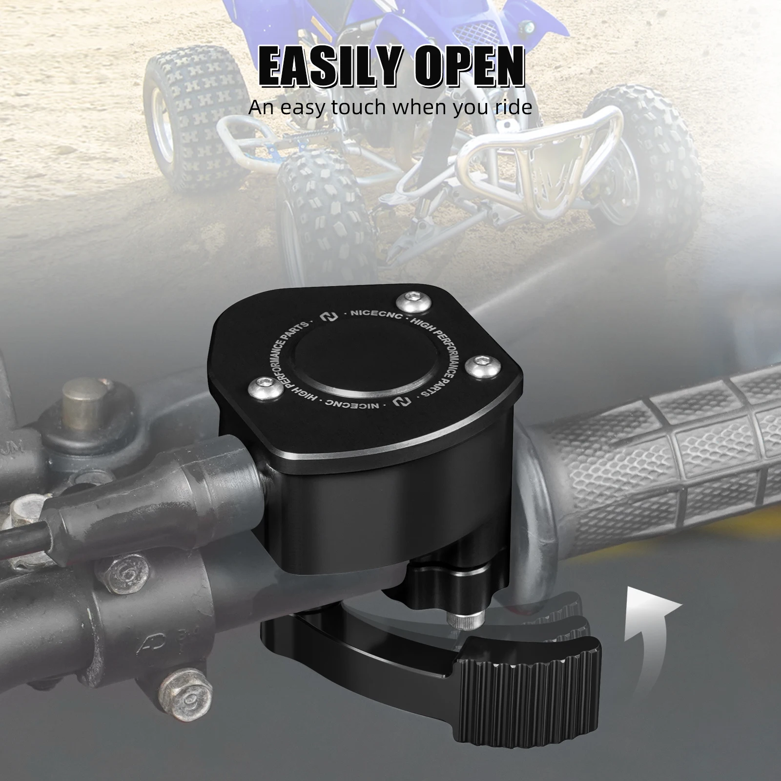 NICECNC Für Yamaha Raptor 700R 2009-2023 ATV Daumengashebel-Baugruppe Für Yamaha Raptor 700 YFM700R 2006-2023 Banshee 350 – Detail 24