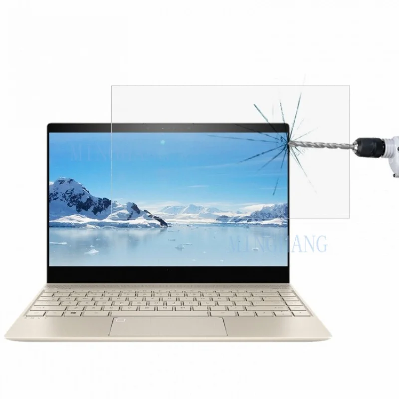 

M 13.3in HD Tempered Glass Laptop Screen Protector, Anti-Glare, for HP Envy 13