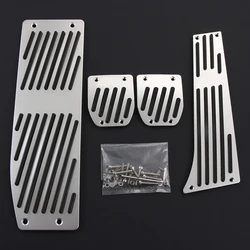 Sondaj olmayan kaymaz Hızlandırıcı Gaz Yakıt Fren Ayak Istirahat Pedal Pedleri BMW 1,3 Serisi X1 E39 E46 E87 E90 E91 E92, Araba Styling
