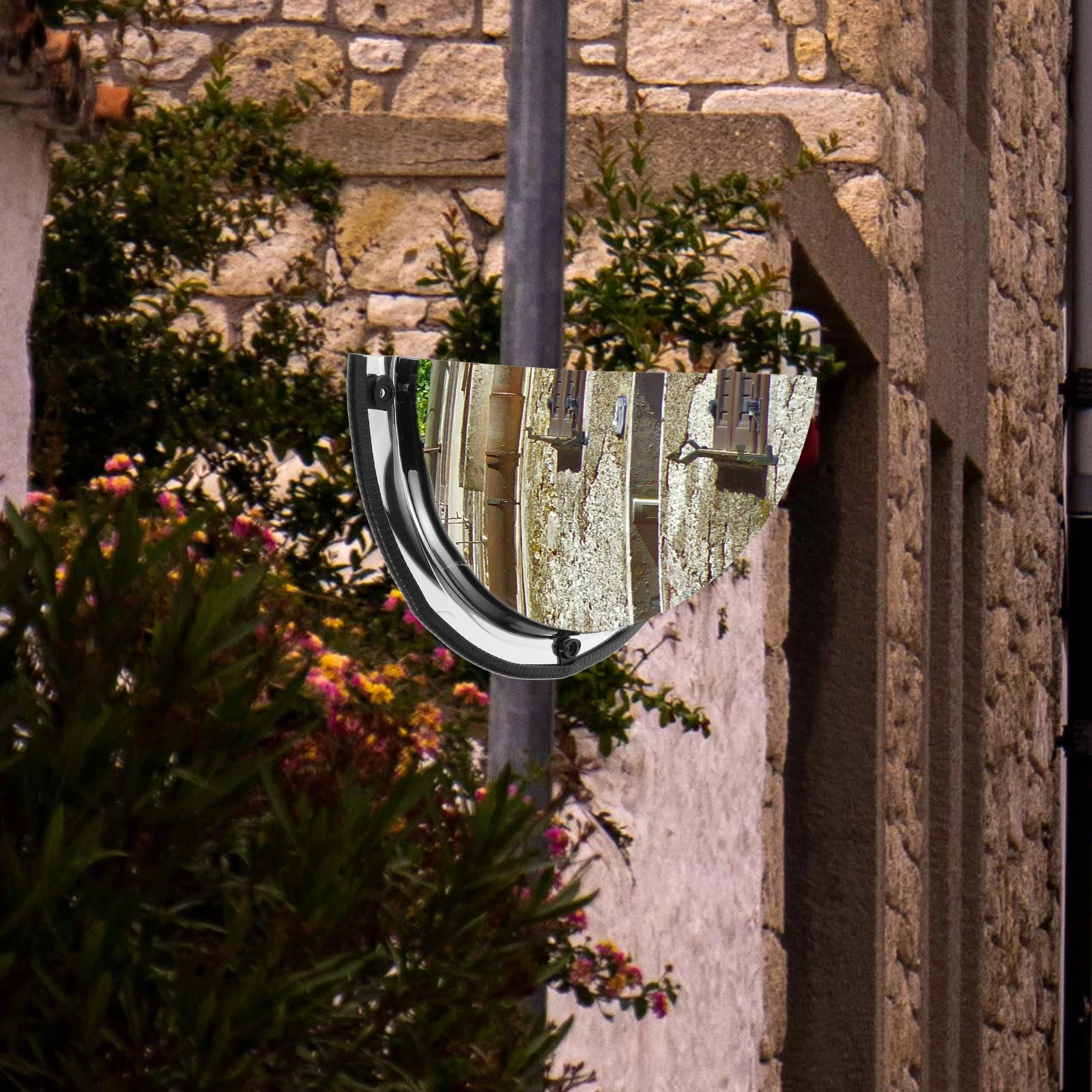 

Driveway Garage Traffic Convex Corner Wide Angle Security Convex Outdoor Traffic Wide-Angle Mirror Mirror View Anti Theft