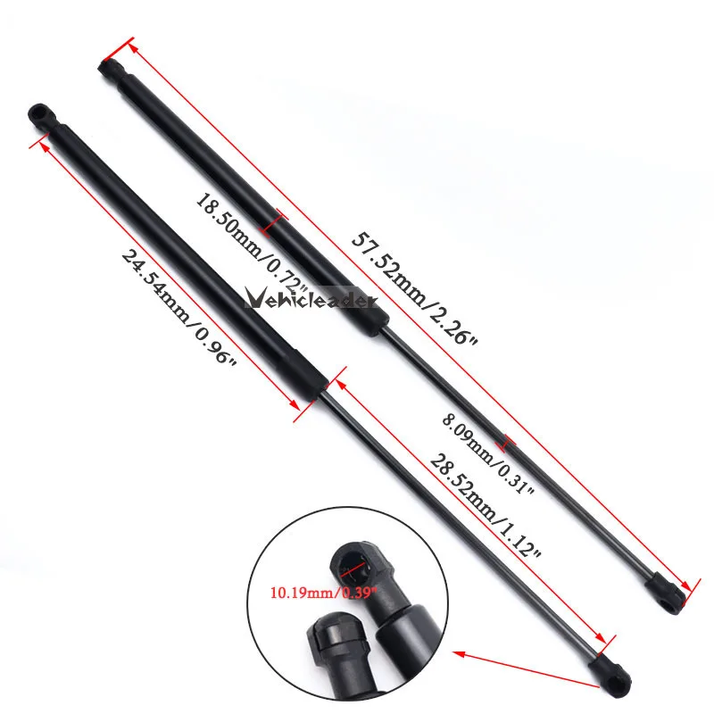 2Pcs/Set Back Door Trunk Box Support Hydraulic Rod Strut Spring Bars Shock Bracket  For Honda Civic Strut Bars 2016-2021