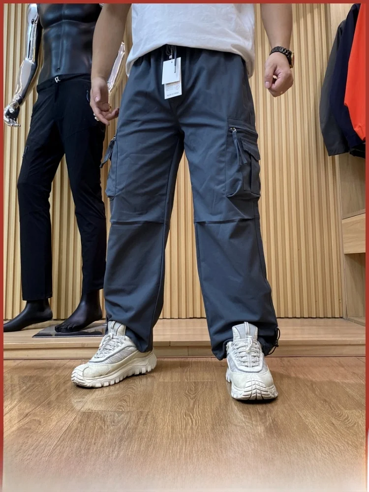 

Уличные рабочие брюки, мужские осенне-зимние новые брюки Sle 20 kets Multi ket, повседневные свободные брюки из полиэстера с прямыми штанинами
