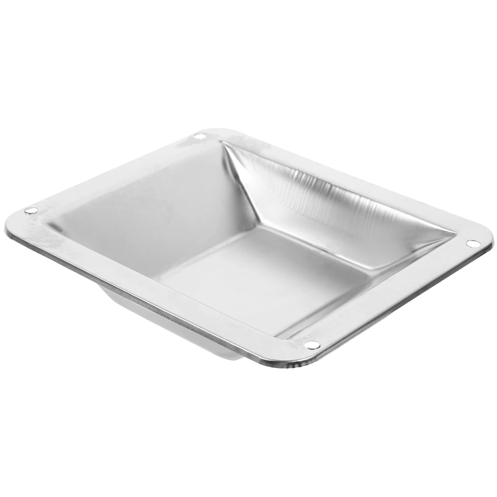 

Stainless Steel Ashtray Square Outdoor Metal Ash Holder Cigarette Butt Trash Garbage Can Anti-Rust Easy Cleaning Inner