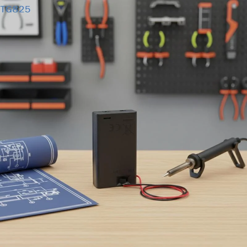 【AN】AA Battery Case AA Battery Box 1/2/3/4 Slot AA Battery Holder 14500 AA Storage Box DIY With Leads Series Connection
