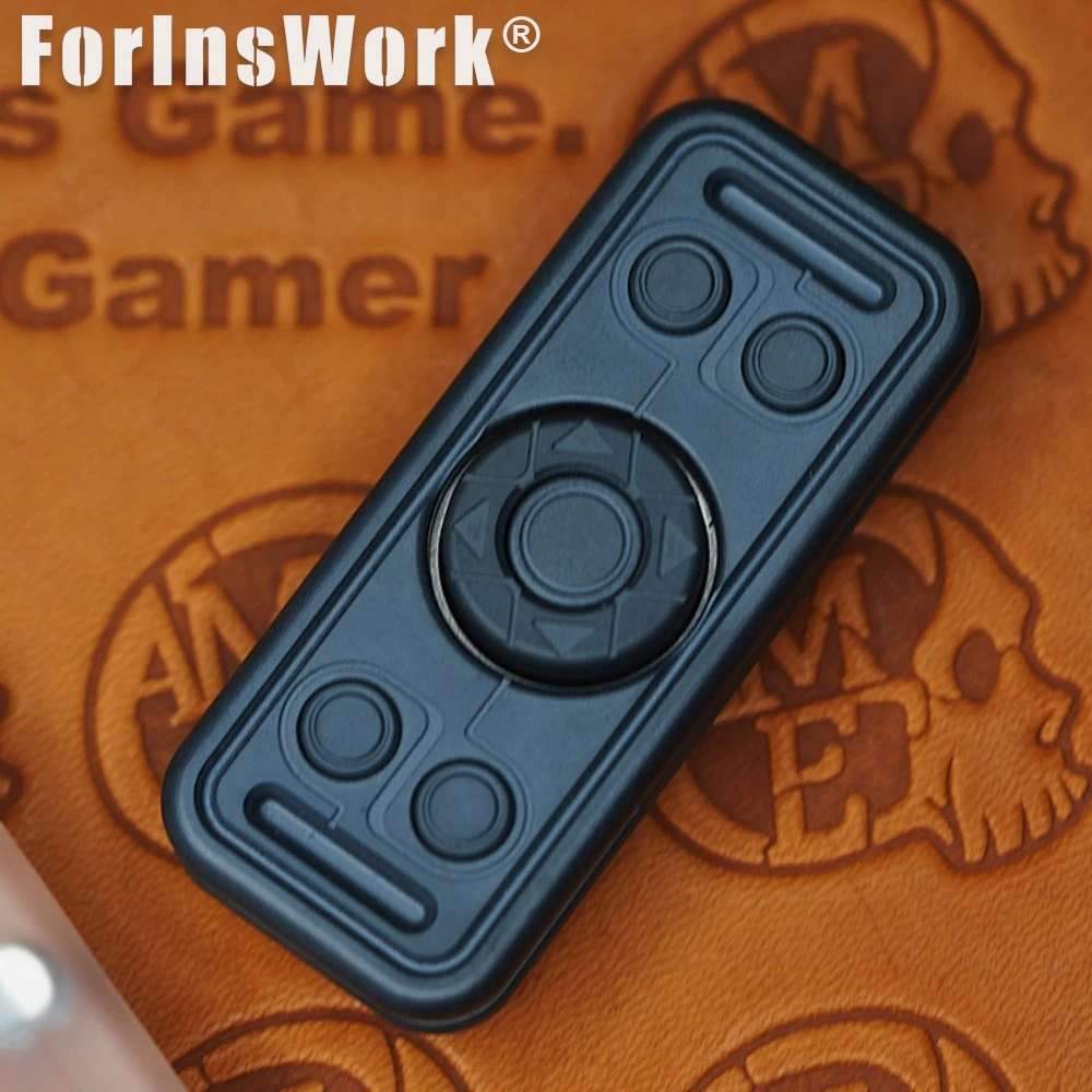 BTMC GamerPro جيروسكوب ببصمة الإصبع من سبائك التيتانيوم والنحاس للبالغين لعبة دوارة لتخفيف التوتر EDC