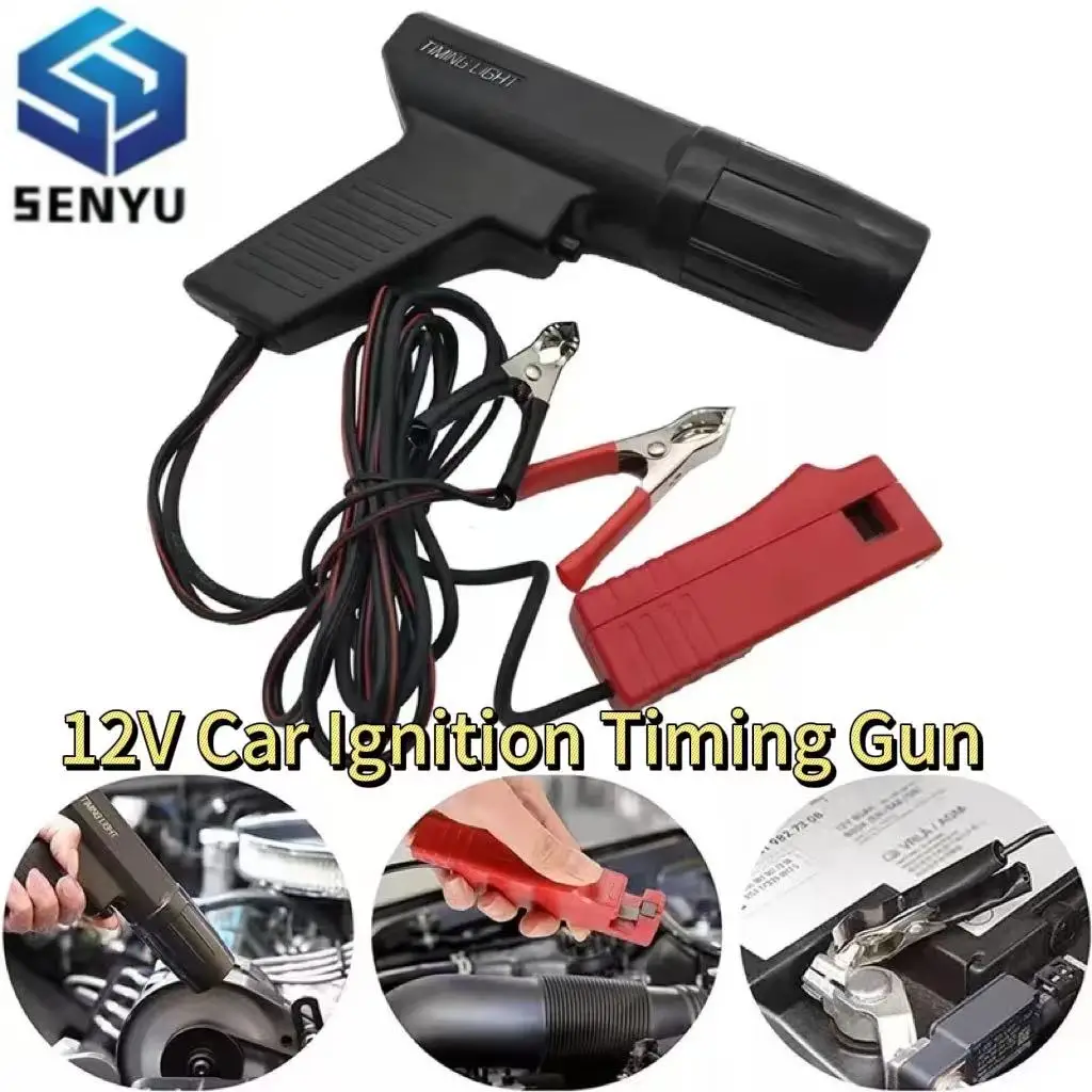12V Car Ignition Timing Gun Strobe Lamp Engine Ignition Timing Induction For Car Motorcycle Marine Test Diagnostic Repair Tools