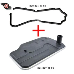 New Transmission Filter +gasket for Mercedes-Benz W211 W212 A207 C207 E200 E240 E280 E300 E350 E500 E63AMG 2202710380 2212770195