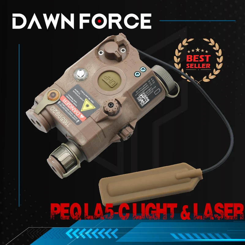 

New Upgraded Ver. Gen2 FMA AN/PEQ-15 LA5-C Fully Functional Replica 2022 Weapon Light IR Illuminator IR Laser and Visible Laser