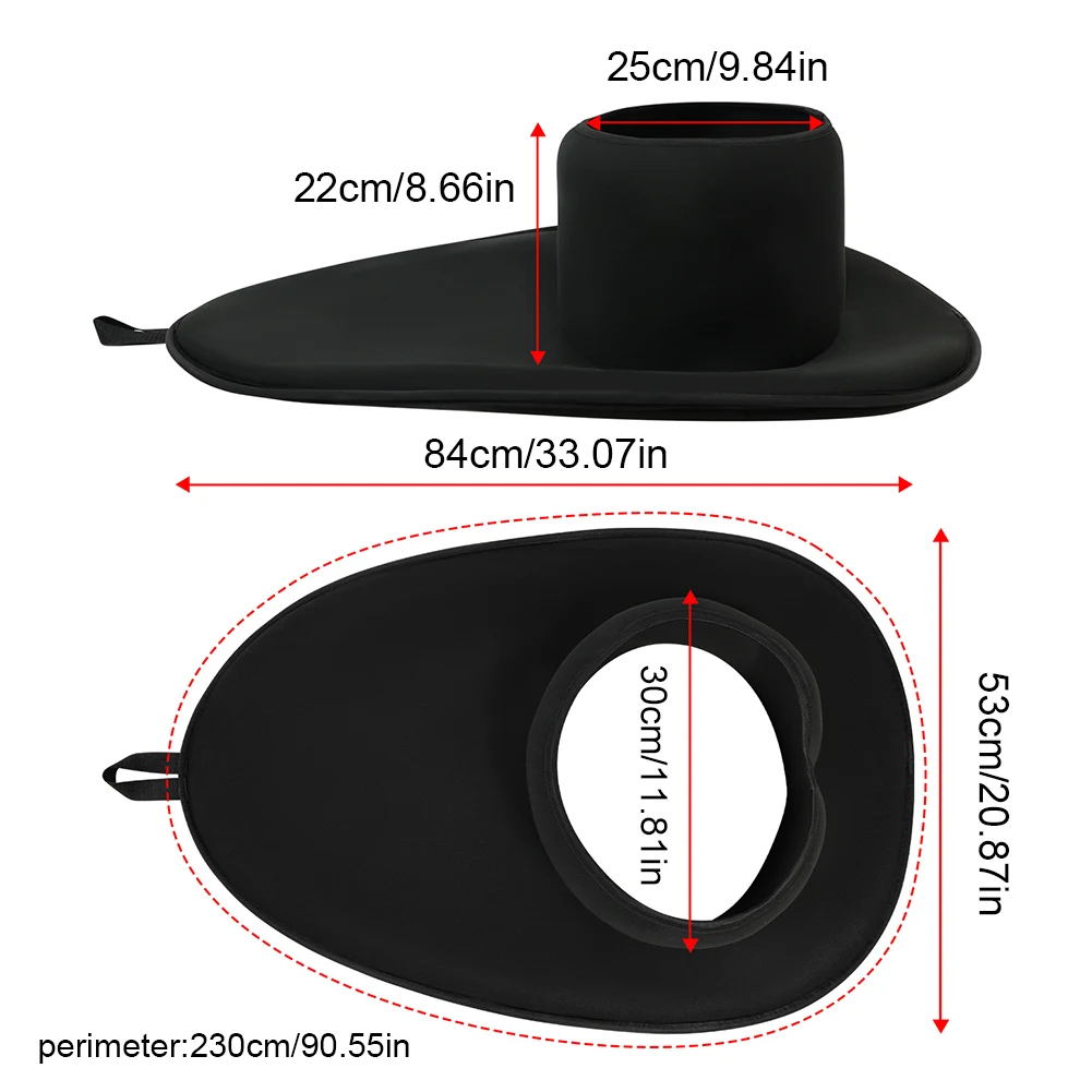 

Kayak Spray Skirt Waterproof Deck Sprayskirt Kayak Skirt Cover Canoe Spray Skirt Water Sports Accessories