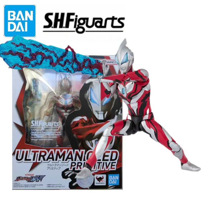 

In Stock Bandai S.H.Figuarts SHF ULTRAMAN GEED PRIMITIVE Model Kit Anime Action Fighter Finished Model PVCTOY Gift For kid