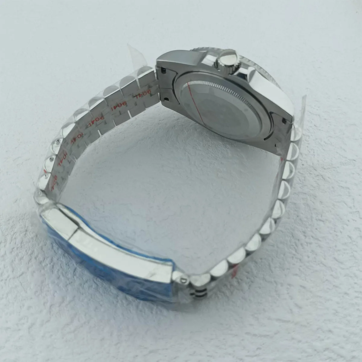 S-Logo GMT NH34 Edelstahl Leuchtzifferblatt Mechanisch Wasserdicht 40 mm Herrenarmbanduhr Installieren Sie das NH34-Uhrwerk