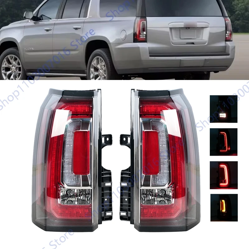 

Tail light For GMC Yukon XL 2015-2020 Rear Bumper Fog Light brake stop Tail lamp indicator 84536243 84536242