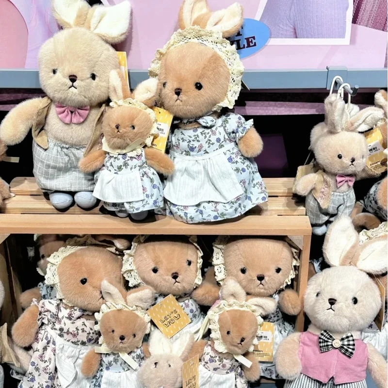 

Мягкая игрушка-кролик Coolfun Trendy Toys, 24 см, в стиле милк-ти, милый плюшевый кролик, подвеска для сумки/рюкзака, подарок на день рождения для пары