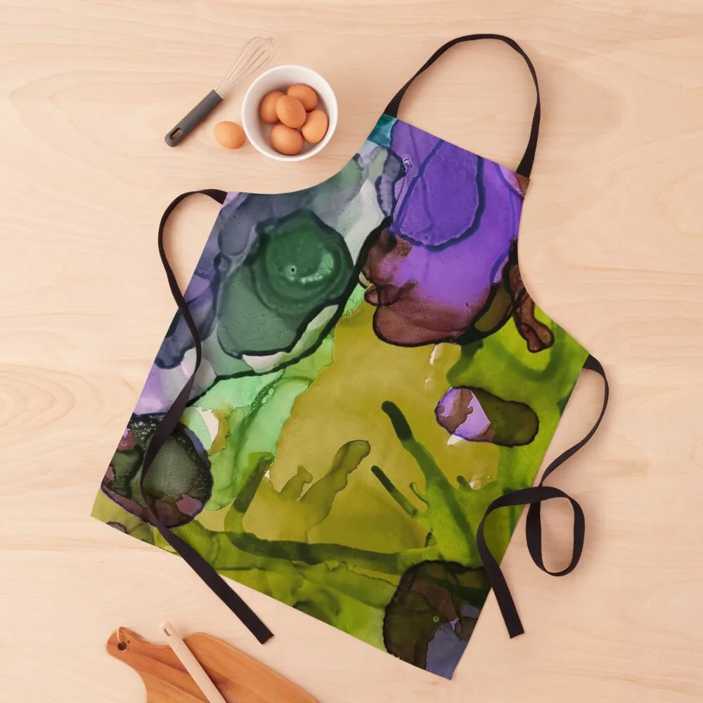 

Serene and Calm Apron Women's Home Clothes Kitchen Kawaii Accessories Apron