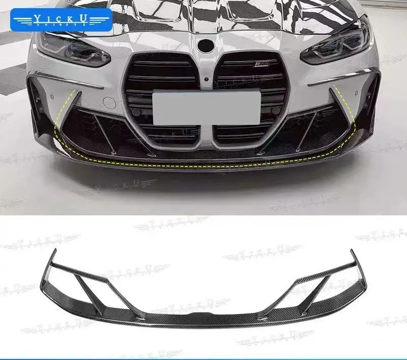 

Комплект обвеса из сухого карбона для BMW G80, G81, M3, G83, G82 и моделей M4 CFA, включая передний спойлер и боковые пороги, 2015-2019 гг.