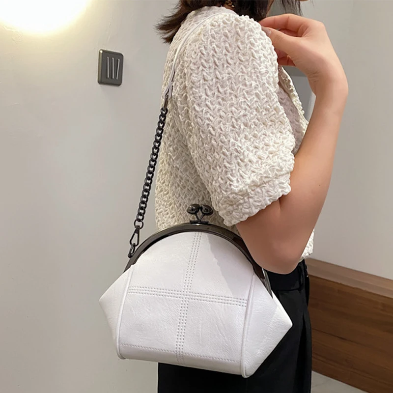 Simple Design New Women Bag Fashion Clip Bag Women Handbag Single Shoulder Crossbody Bag