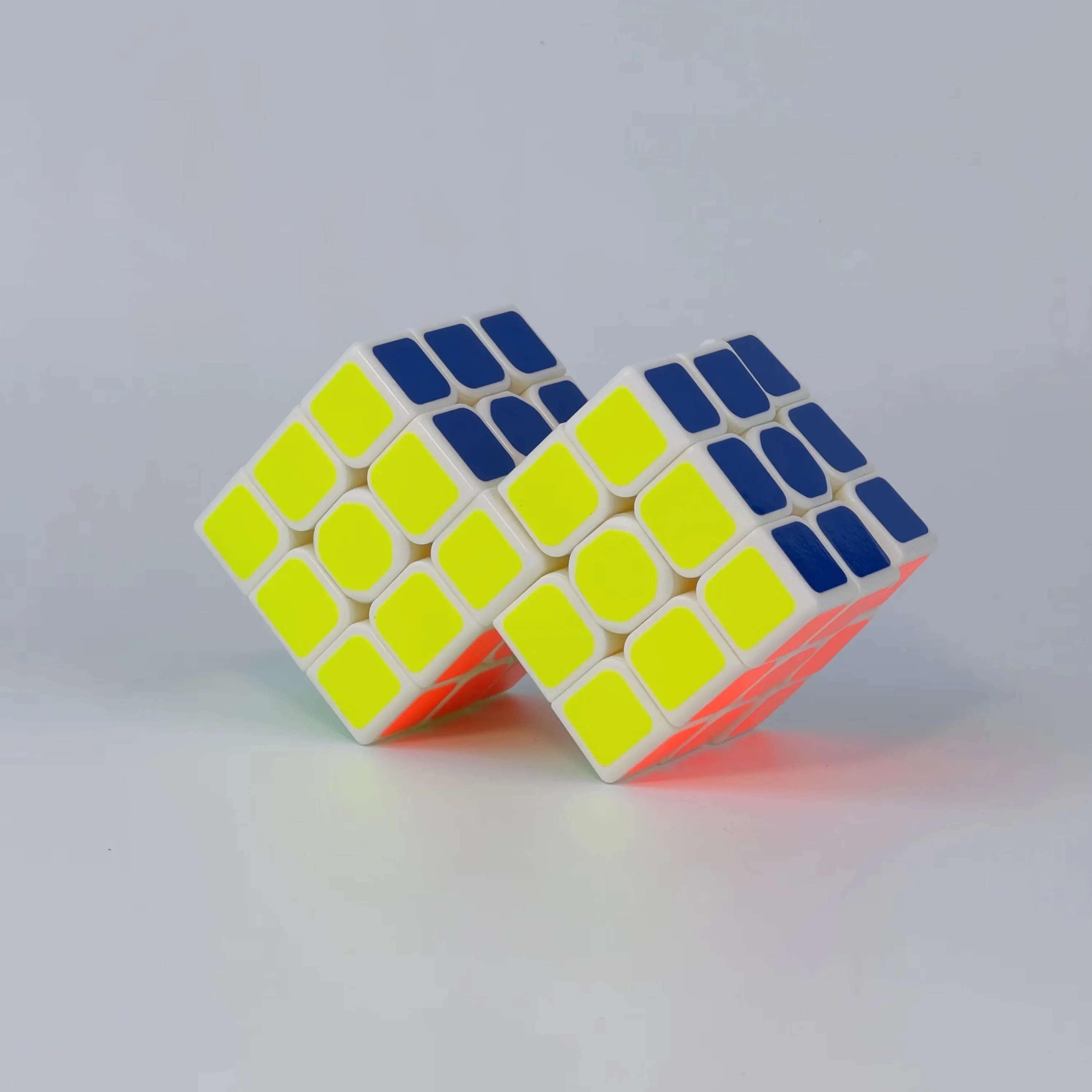 [Picube] 3x3 結合キューブ ブラック 限定回転 ステッカーレス 3x3x3 MoYu QiYi MeiLong YJ Speed GAN パズル Twisty Brain Teaser