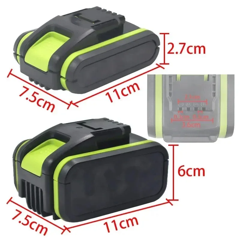 Picture 7: For Worx 20V BMS Li-ion Battery Case PCB Charging Protection Circuit Board Voltage Detection