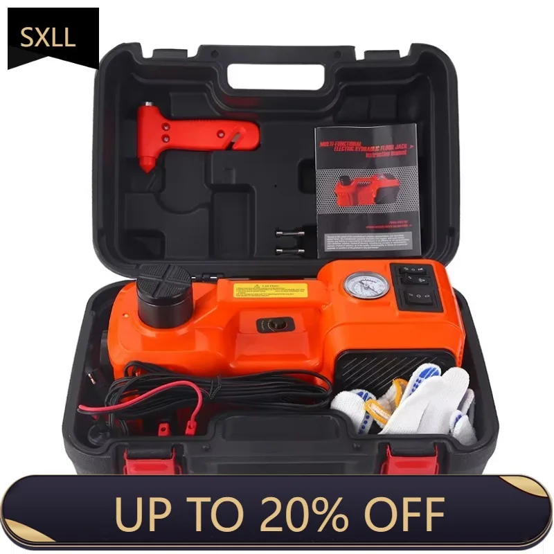 

SXLL 5 tons electric hydraulic car jack car emergency tool vehicle emergency repair tool set
