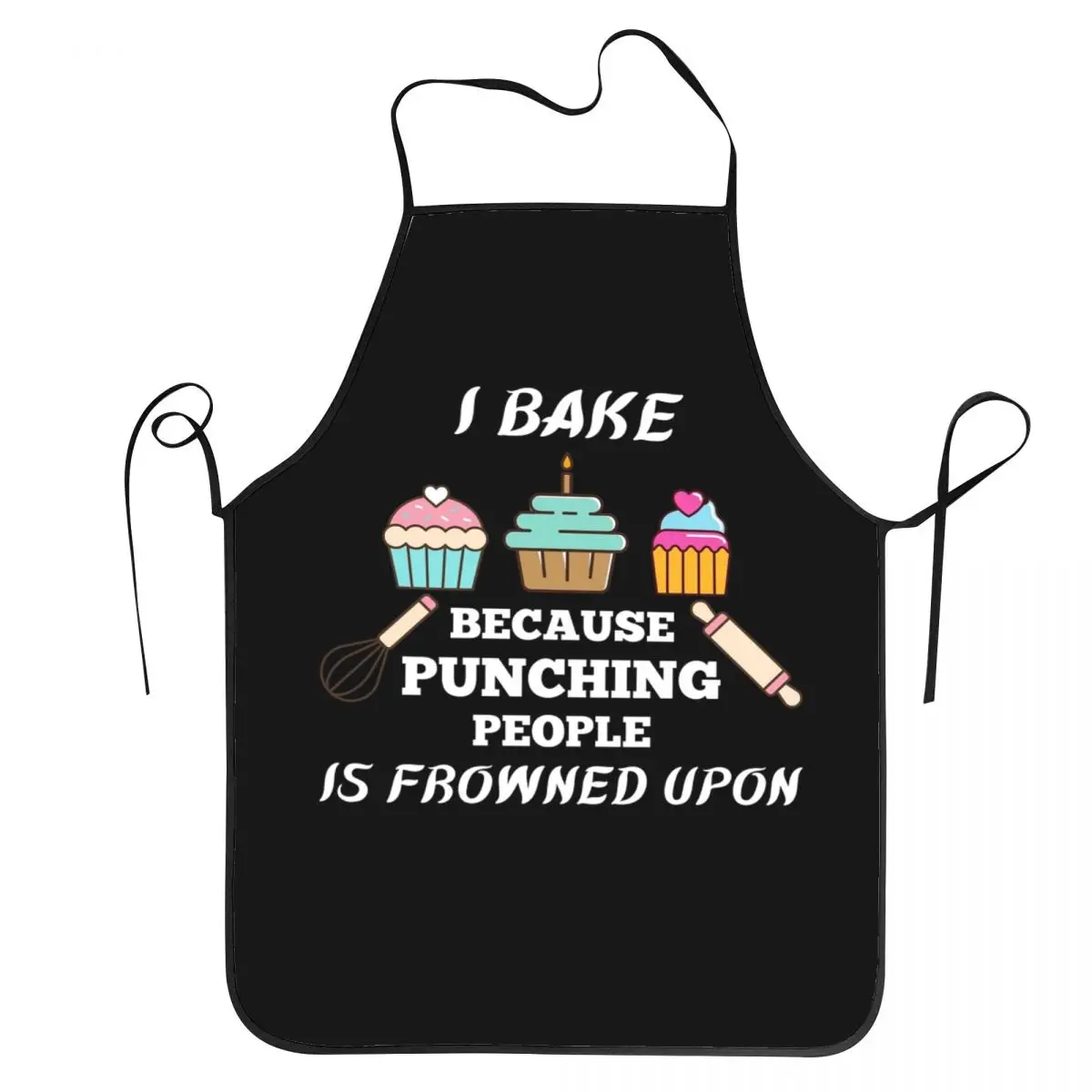 Funny Baking Apron Women Men Unisex Bib Bakers Lover Cooking Kitchen Tablier Cuisine Chef Painting