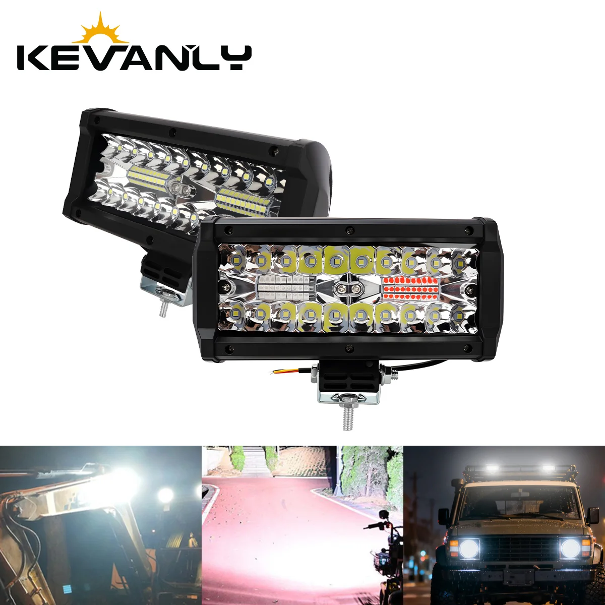 1/2PCS Led Bar Work…