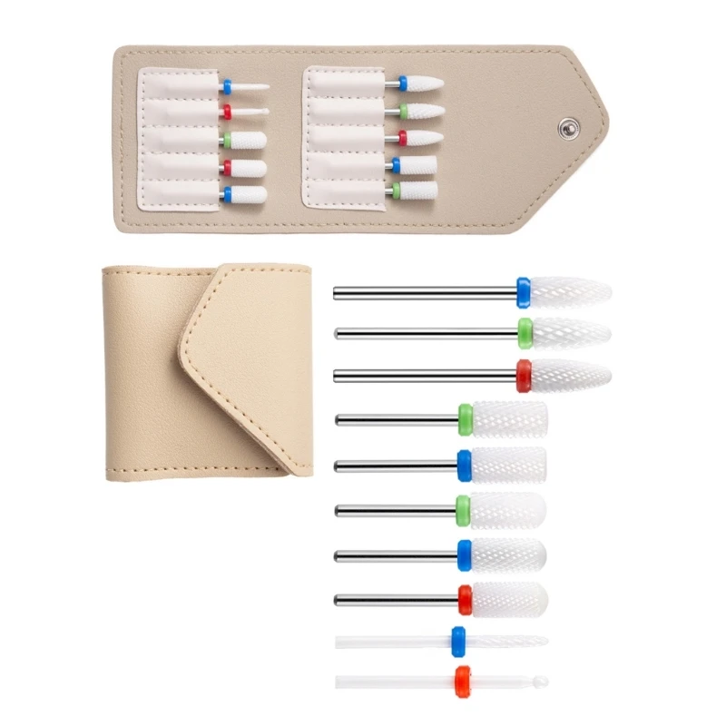 Keramik Nagel Bohrer Nagel Fräser für Maniküre Pediküre art Drehen Grat Elektrische Bohrer Zubehör Werkzeug Dropship