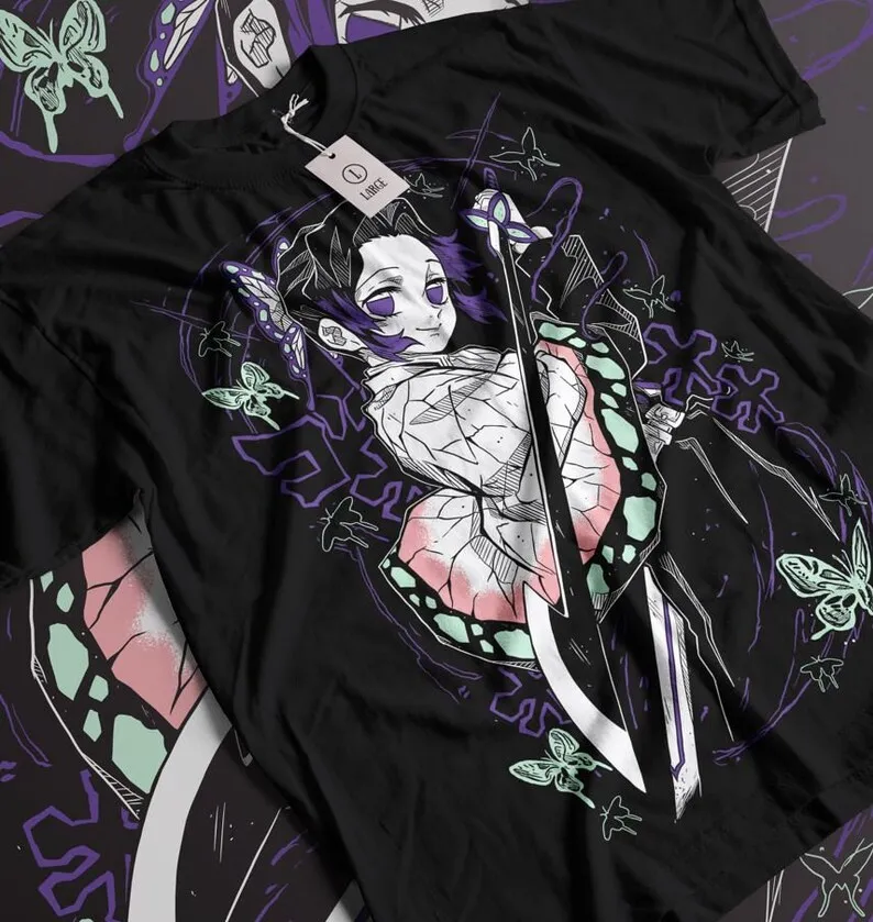 

Anime retro T-shirt, 100% cotton, all sizes for men and women Comic lovers