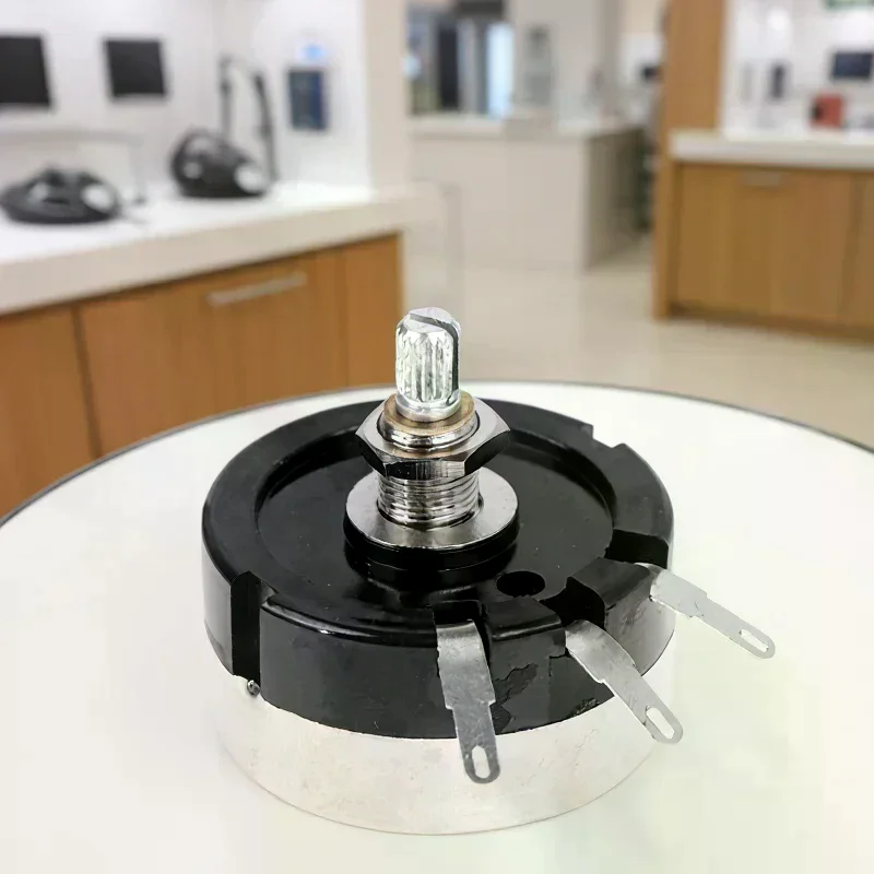 WX200 High Power 15W Single-turn Double-wire Wound Potentiometer 8 Ohm 8Ω Shaft Length 15MM Audio Attenuator