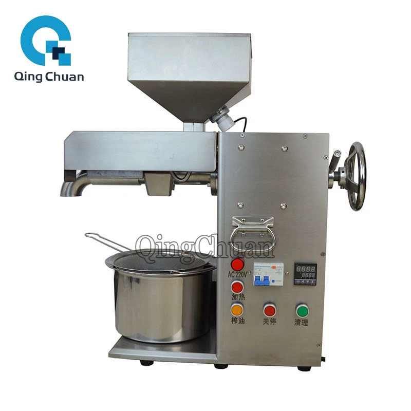 Oil Press Machine DB15 3000W Home Peanut Seeds Squeezer Stainless Steel Business Sesame Sunflower Expeller Soybean Extraction