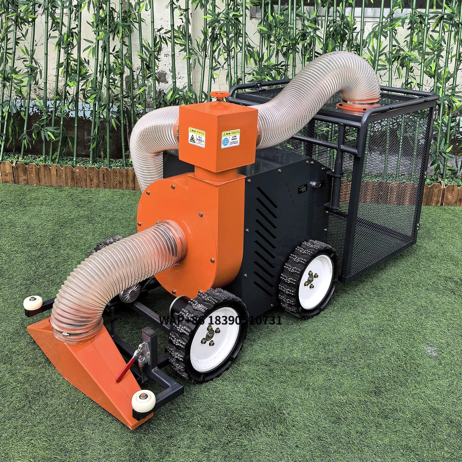 

Remote Leaf Blower & Vacuum Sweeper
