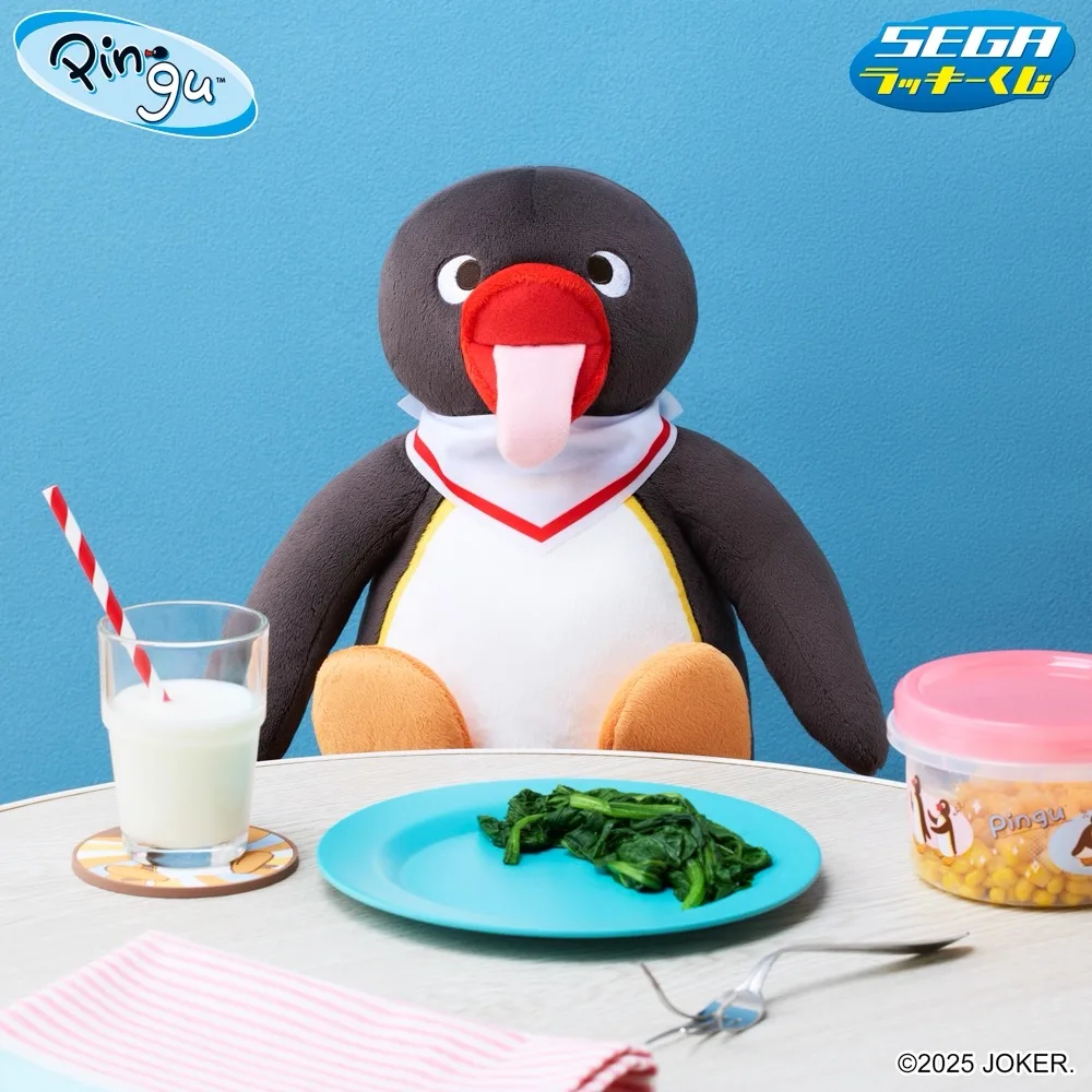 Nuovo Kawaii Carino Pingu Pinguino Lingua fuori Peluche Bambini Animali di Peluche Giocattoli Per I Regali Dei Bambini 30 CM