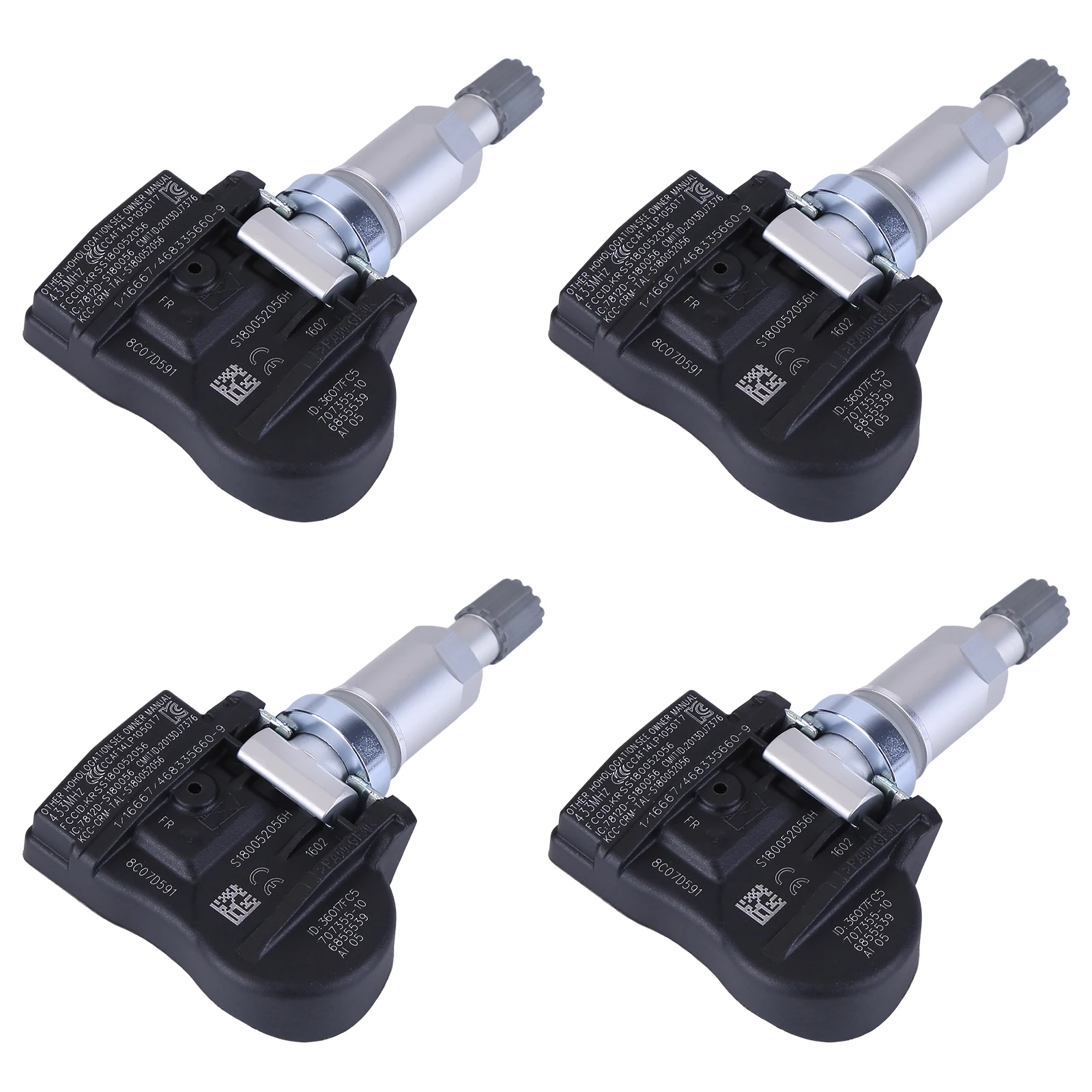 

4x Tyre Pressure Sensor 36106881890 Compatible for 3er F30 F31 4er X1 F48 M3 F80 RDCI RDK