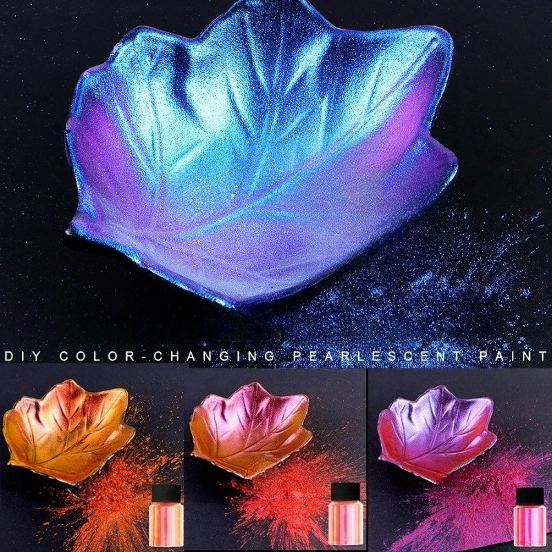 10g Color-changing Pearlescent Powder/handmade DIY Injection Molding Spraying Handicrafts Color-changing Pearlescent Pigment