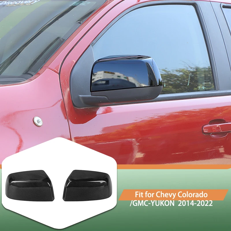 

ABS автомобильное зеркало заднего вида, декоративная наклейка для Chevy Colorado/GMC-CANYON 2014-2022, внешние аксессуары для автомобиля
