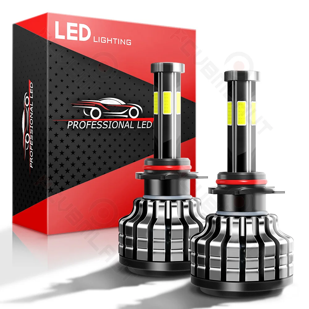 

PCVBMLAUT 2PCS Car lights 9005 Super Bright LED Headlights High Low Beam Fog Light Bulb White 6000K Car accsesories