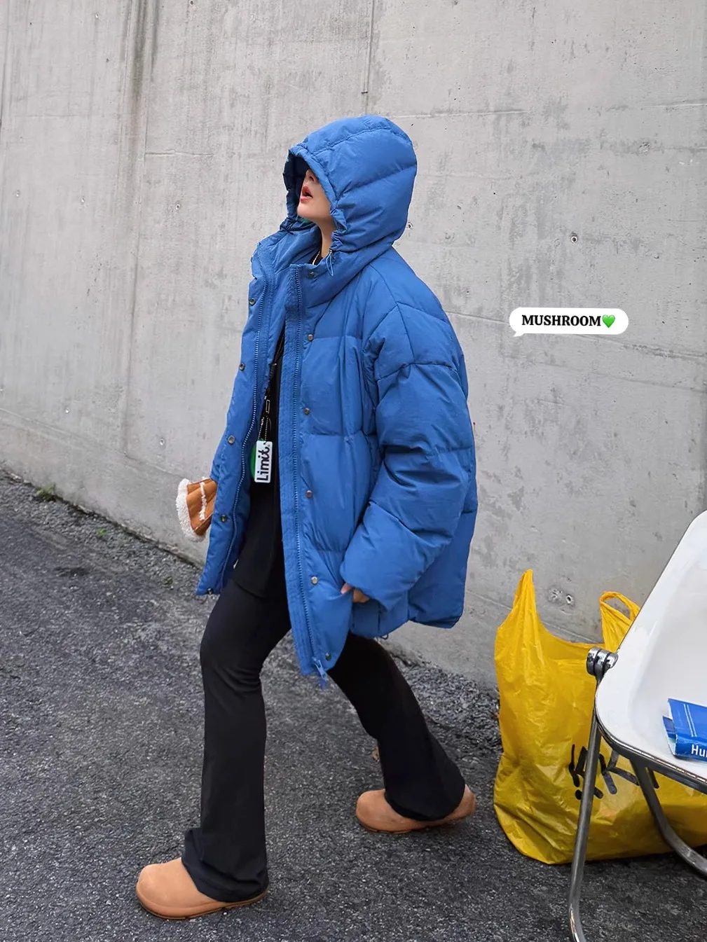 

Miss Musoom Head 2025 Winter New Sle Korean Retro Casual Windproof Pure Color Hooded down Jaet Women's Faion Coat